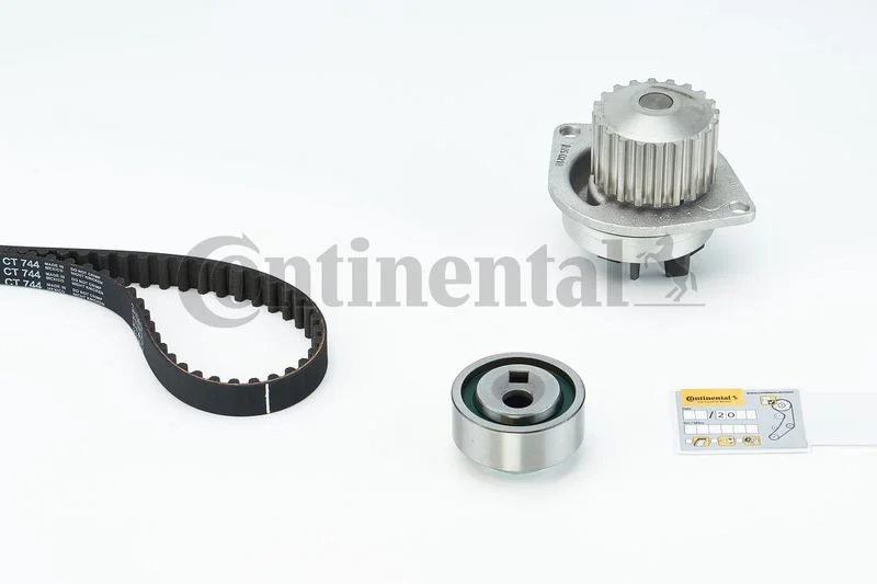 Bomba d'água e kit de correia dentada CONTINENTAL CTAM CT744WP1