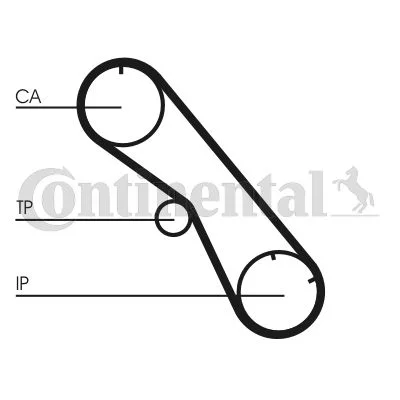 Correia Dentada CONTINENTAL CTAM CT860