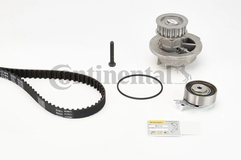 Bomba d'água e kit de correia dentada CONTINENTAL CTAM CT874WP5