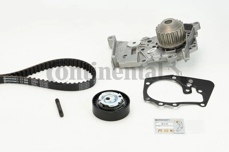 Bomba d'água e kit de correia dentada CONTINENTAL CTAM CT988WP3