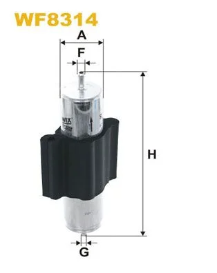 Fuel Filter WIX FILTERS WF8314
