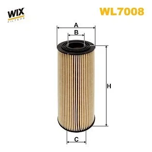 Alyvos filtras WIX FILTERS WL7008