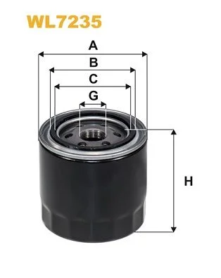 Alyvos filtras WIX FILTERS WL7235
