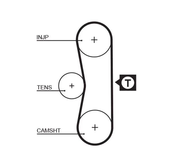 Timing Belt GATES 5062
