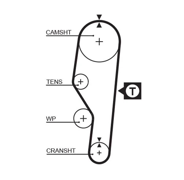 Correia Dentada GATES 5063