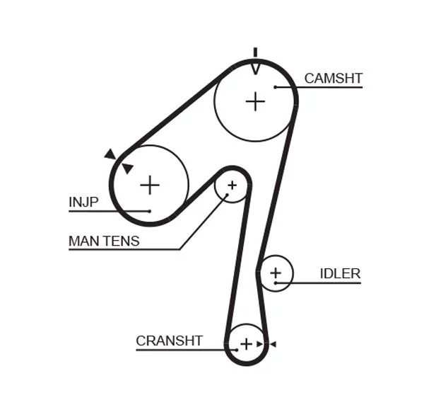 Timing Belt GATES 5320XS