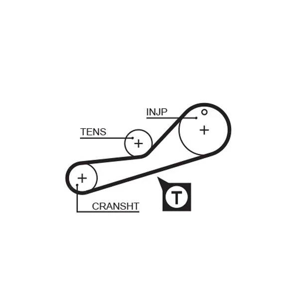 Timing Belt GATES 5452XS