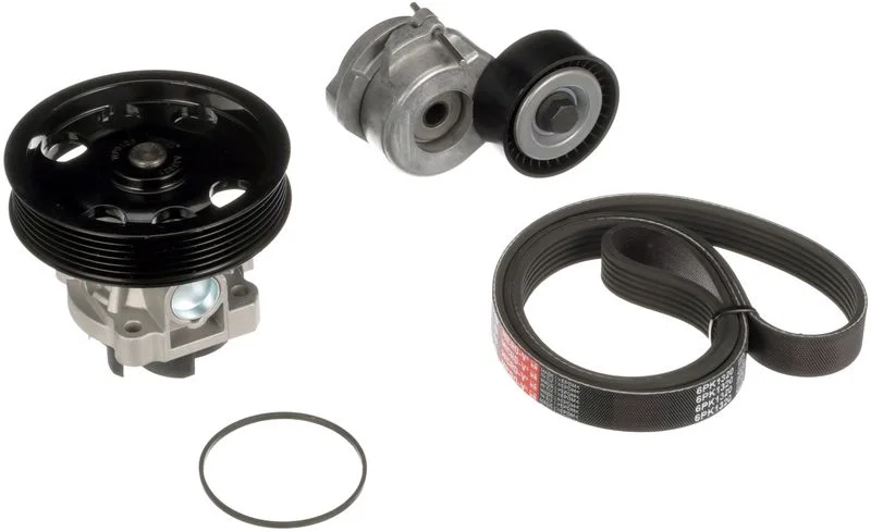 Bomba de Água + Kit de Correia em V GATES KP16PK1320