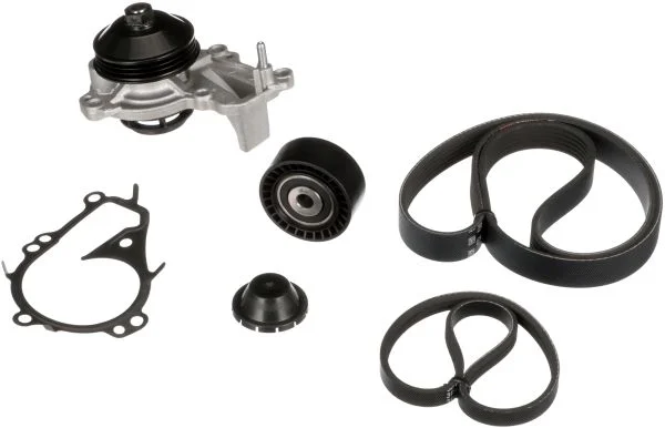 Bomba de Água + Kit de Correia em V GATES KP16PK848SF