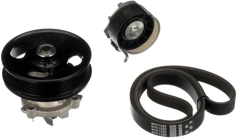 Bomba de Água + Kit de Correia em V GATES KP26PK1320