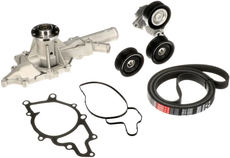 Bomba de Água + Kit de Correia em V GATES KP26PK2260-2