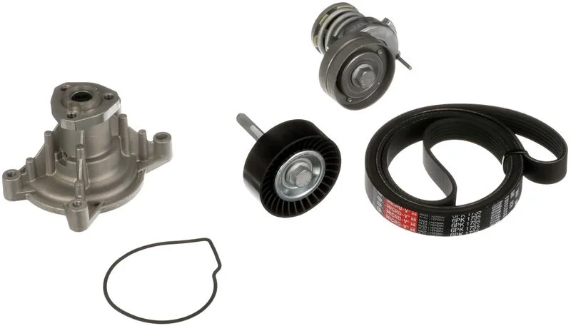 Bomba de Água + Kit de Correia em V GATES KP76PK1735