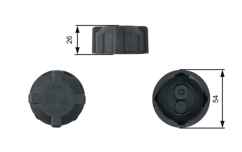 Tampa, tanque de refrigeração GATES RC202
