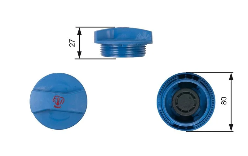 Tampa, tanque de refrigeração GATES RC211