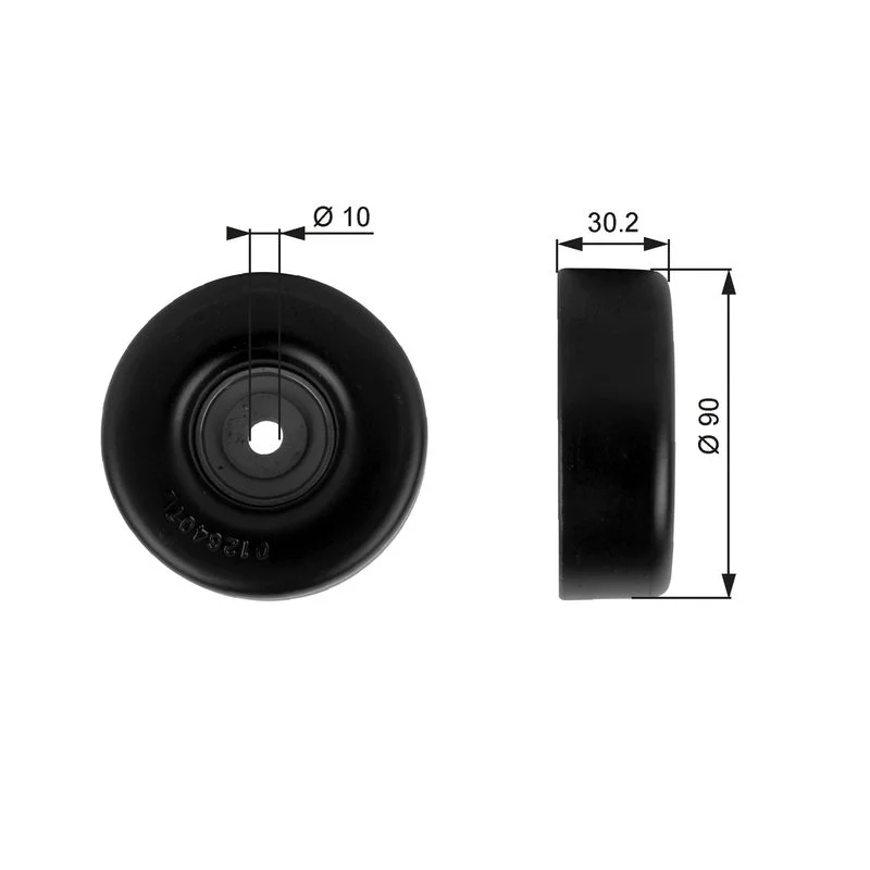 Polia de Desvio/Guia, correia do alternador GATES T38042