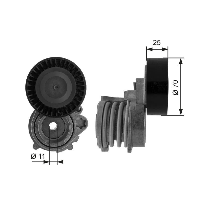 Conjunto de correias em V GATES T38384