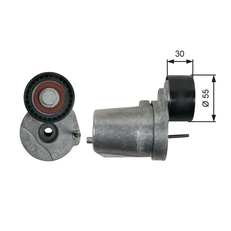 Belt Tensioner, V-ribbed belt GATES T39226