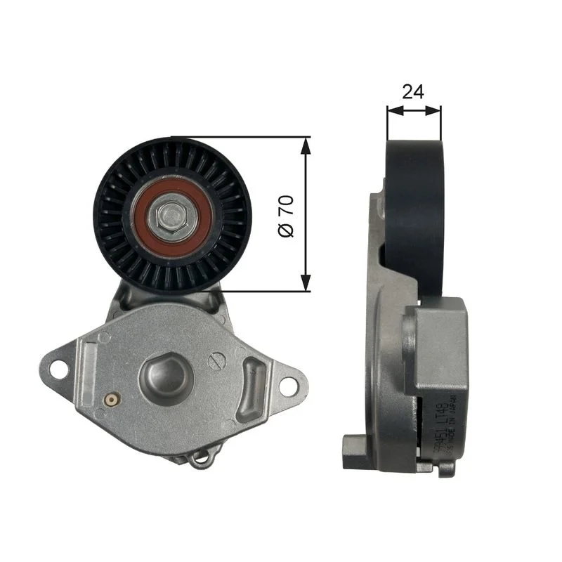 Belt Tensioner, V-ribbed belt GATES T39246
