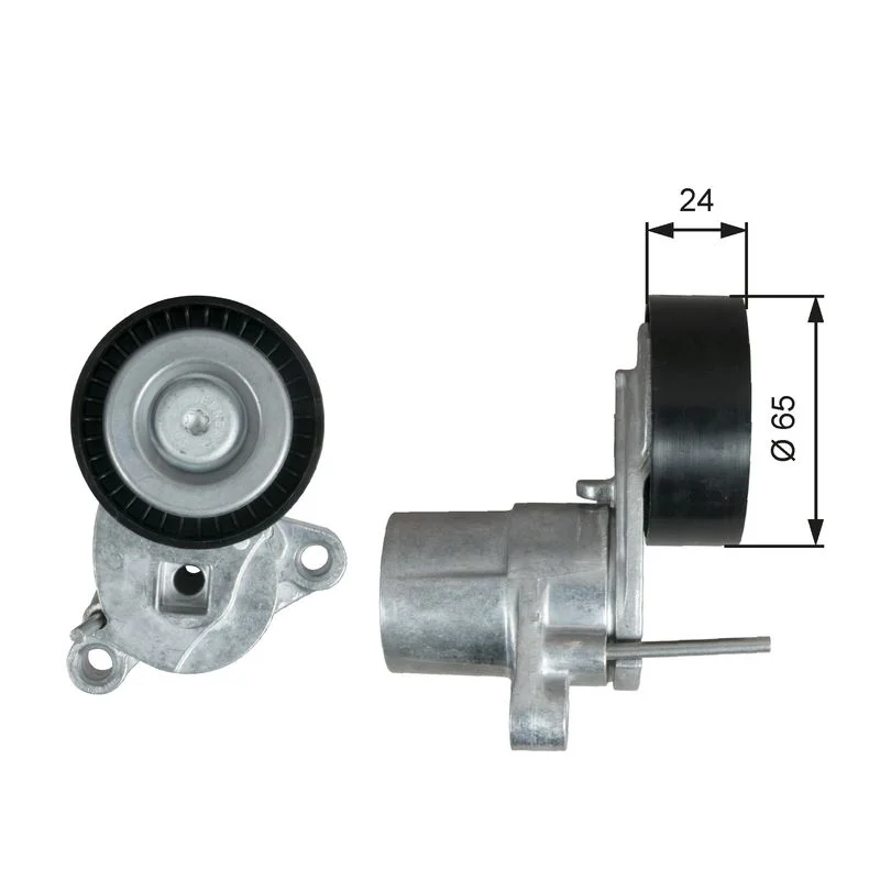 Belt Tensioner, V-ribbed belt GATES T39295