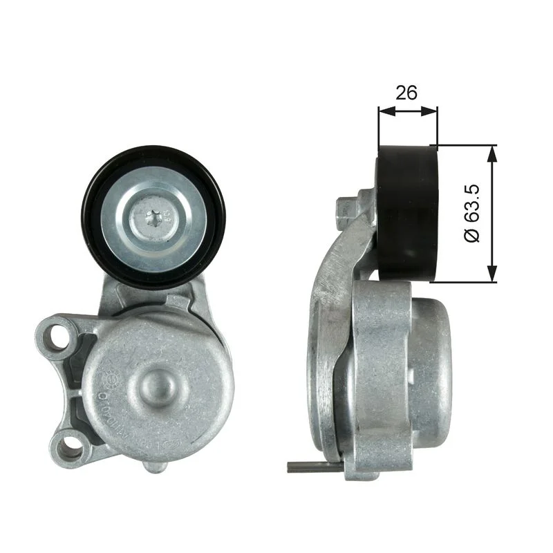 Belt Tensioner, V-ribbed belt GATES T39343