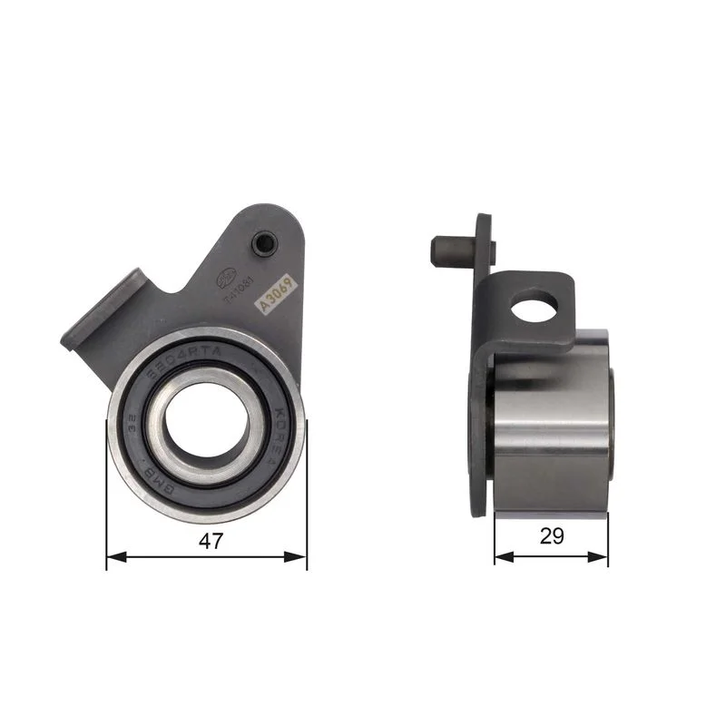 Tensioner Pulley, timing belt GATES T41081