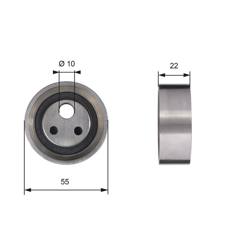 Tensor da correia de distribuição GATES T41155