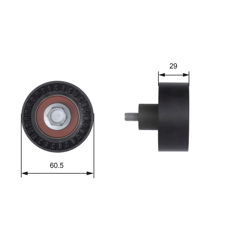 Deflection Pulley/Guide Pulley, timing belt GATES T41233
