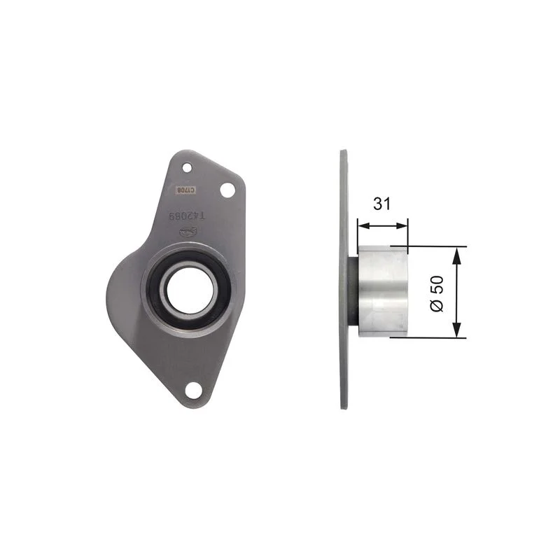Polia de Desvio/Guia, correia distribuição GATES T42089