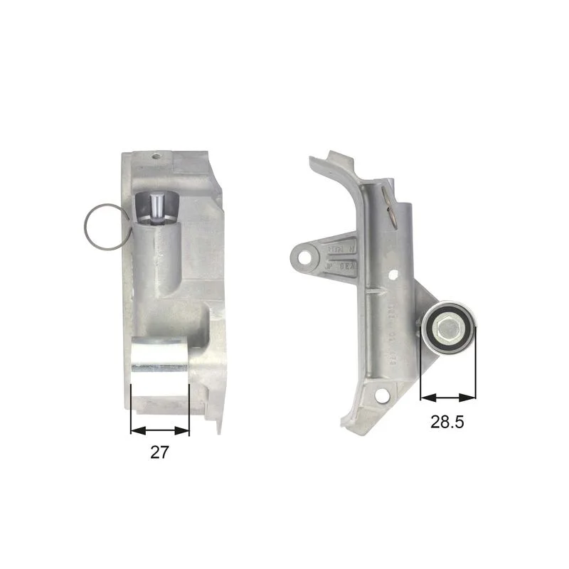 Vibration Damper, timing belt GATES T43025