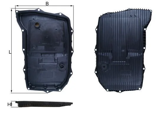 Cárter de óleo, transmissão automática KNECHT HX 255