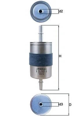 Fuel Filter KNECHT KL 1055