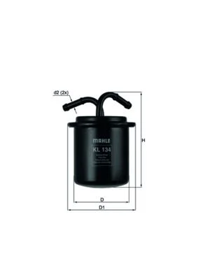 Fuel Filter KNECHT KL 134