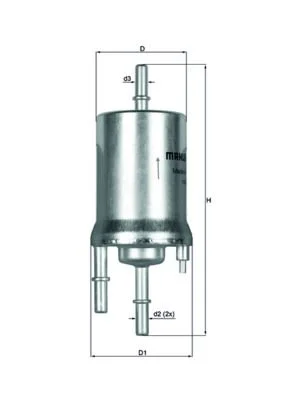 Fuel Filter KNECHT KL 156/1
