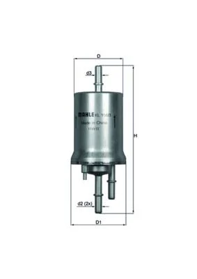 Fuel Filter KNECHT KL 156/3