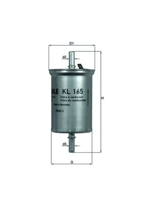 Filtro de Combustível KNECHT KL 165