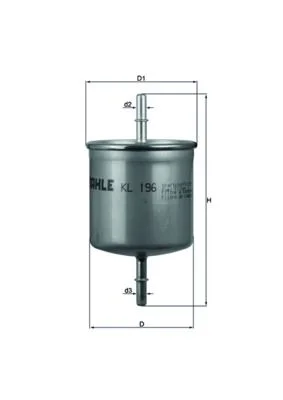 Fuel Filter KNECHT KL 196