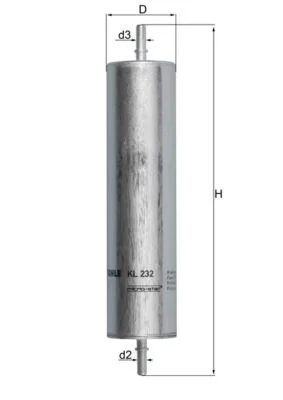 Fuel Filter KNECHT KL 232