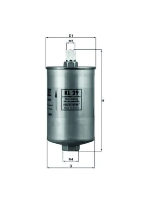 Fuel Filter KNECHT KL 29