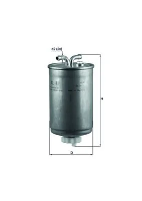 Fuel Filter KNECHT KL 41