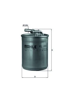 Fuel Filter KNECHT KL 494