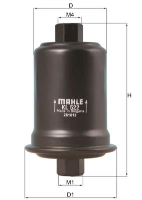 Filtro de Combustível KNECHT KL 522