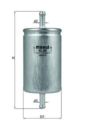 Fuel Filter KNECHT KL 60