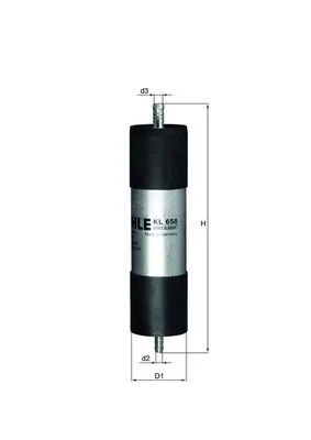 Filtro de Combustível KNECHT KL 658