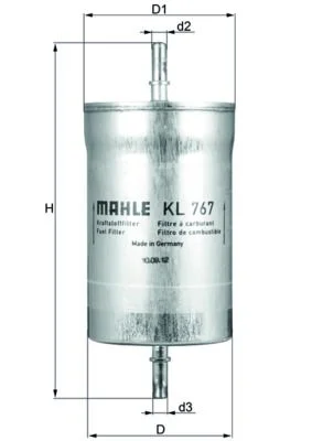 Fuel Filter KNECHT KL 767