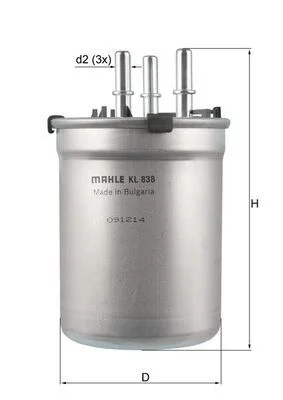 Fuel Filter KNECHT KL 838