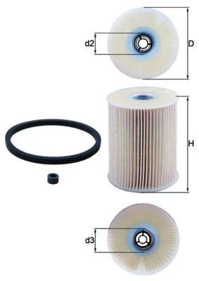Fuel Filter KNECHT KX 231D