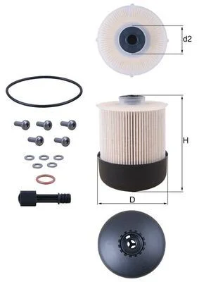 Filtro de Combustível KNECHT KX 338/26D