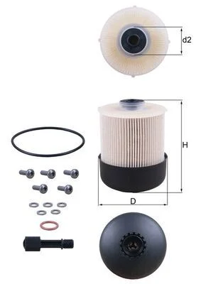 Fuel Filter KNECHT KX 338/28D