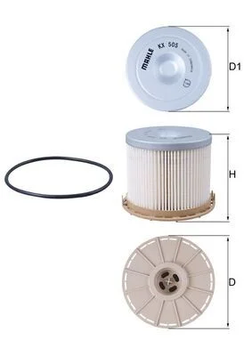 Fuel Filter KNECHT KX 505D