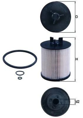 Fuel Filter KNECHT KX 86/1D
